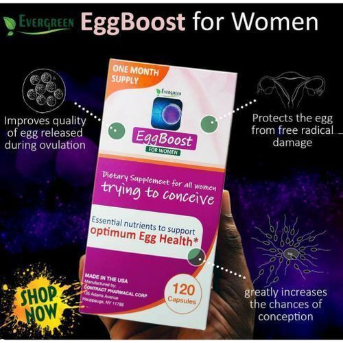 EggBoost For Women For Reproductive Support, Scientifically Proven****.