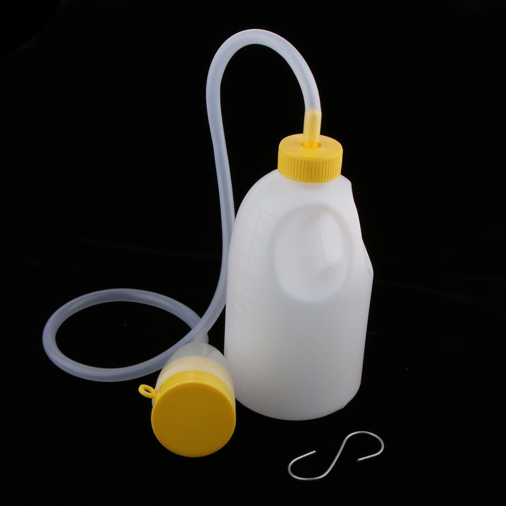 Portable 1700ml Male Bed Pee Urinal Bottle Night Drainage Container