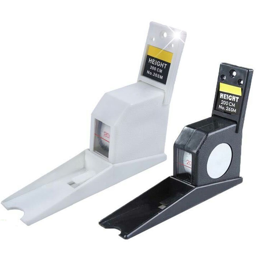 2M Professional ABS Body Height Length Ruler Rod-Black