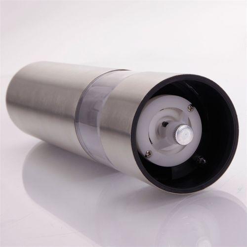 Stainless Electric Automatic Pepper Mills Salt Grinder 2pcs