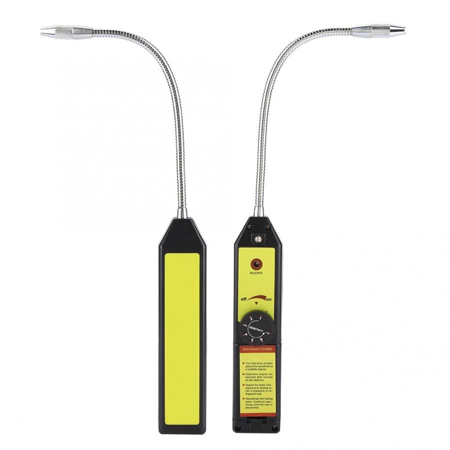 WJL-6000 Freon Leak Detector Halogen Refrigerant Gas Leakage Tester HVAC Air Condition R22 R410A R134A CFC