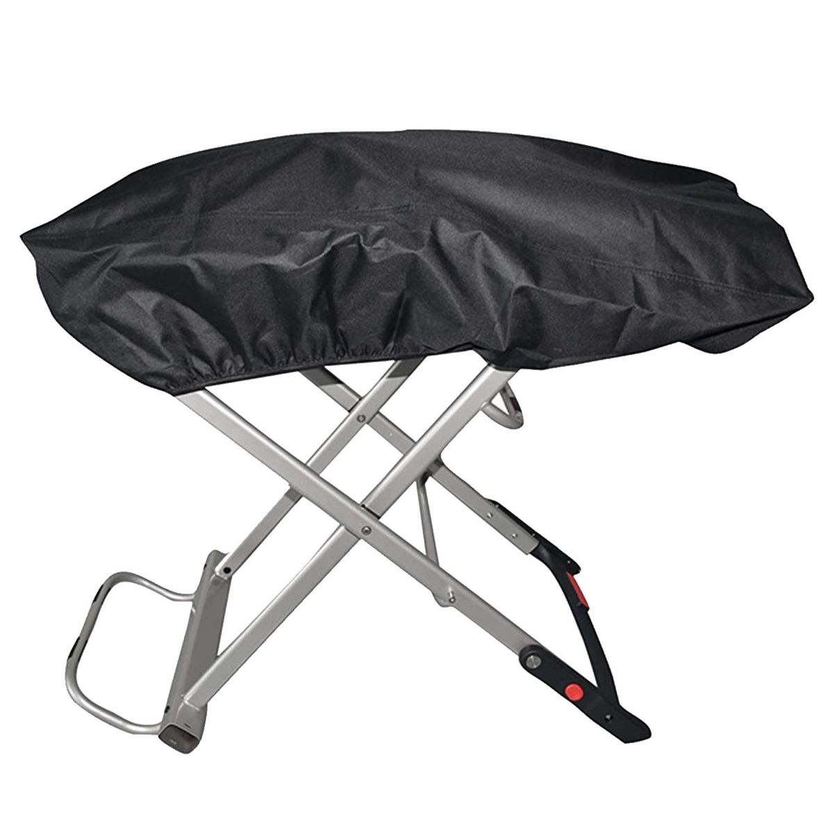 Grill Cover High-strength Camping Grill Cover With Adjustable Hem Design Windproof Durable BBQ Grill Cover With PVC Coating Can