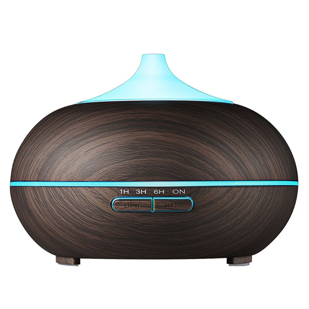 550ML Wood Grain Aroma Air Humidifier Multicolor Home Usage