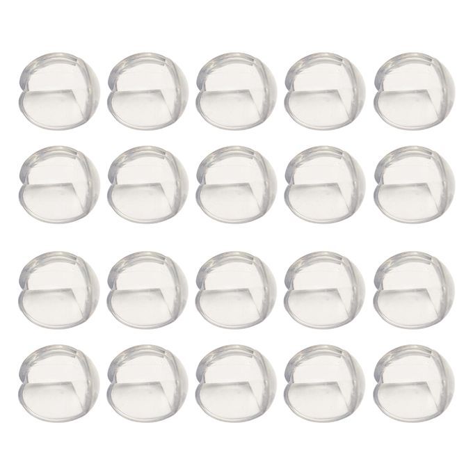 20Pieces Clear Baby Proofing Corner Protector Easy To Use For Children