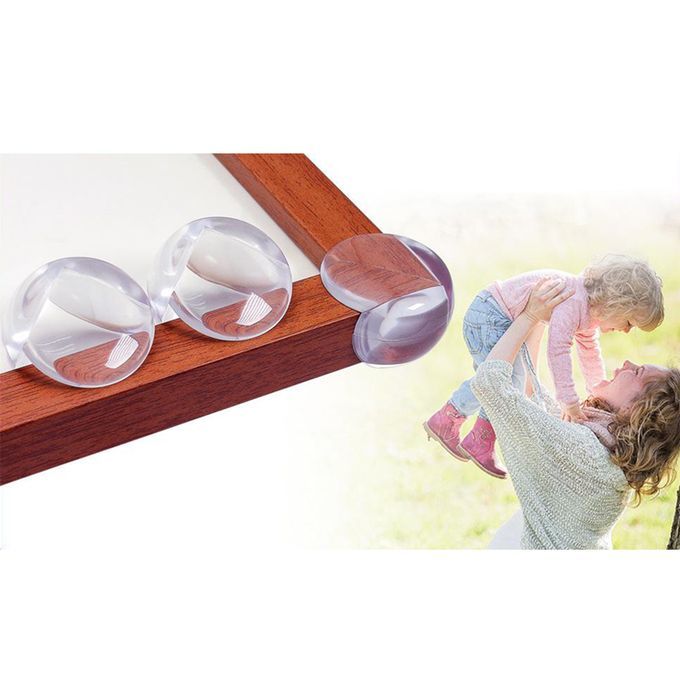 20Pieces Clear Baby Proofing Corner Protector Easy To Use For Children