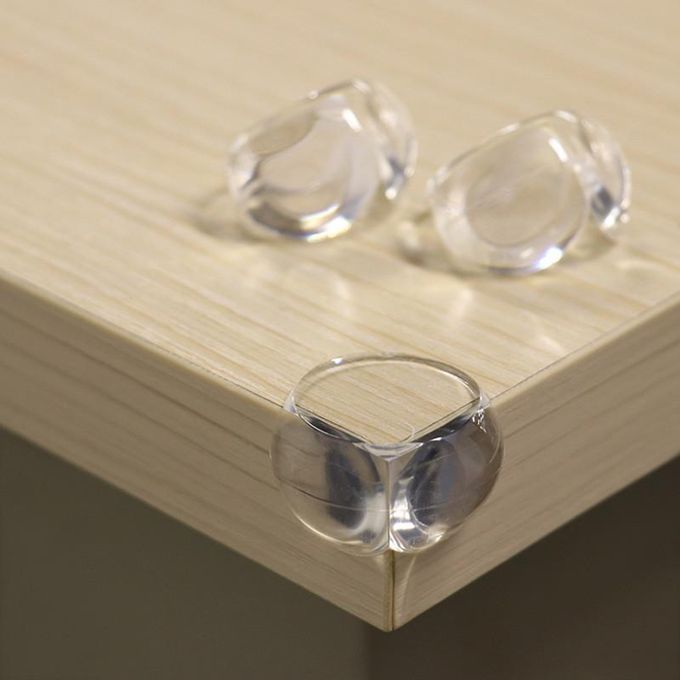 20Pieces Clear Baby Proofing Corner Protector Easy To Use For Children