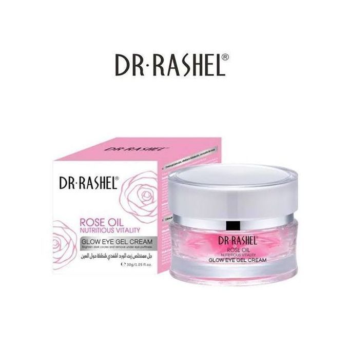 Rose Oil Glow Eye Gel Cream 30g >:>Dark Circles & Puffines