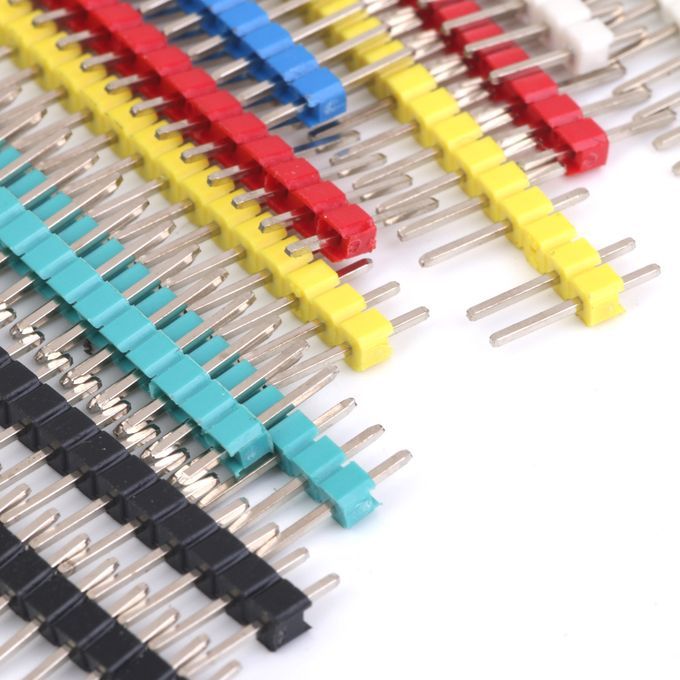 12Pcs 40 Pin Single Row Male Pin Headers Socket Strip Connector 2