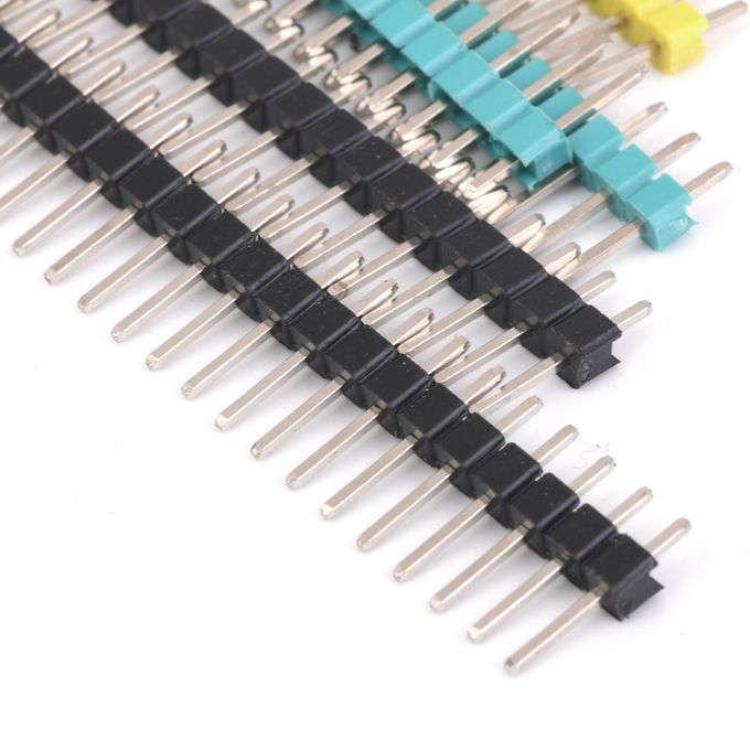 12Pcs 40 Pin Single Row Male Pin Headers Socket Strip Connector 2