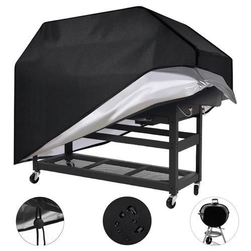 BBQ Grill Cover Waterproof Anti Dust Duty Patio Outdoor Garden Barbecue Cover Protective Case Grill Accessories