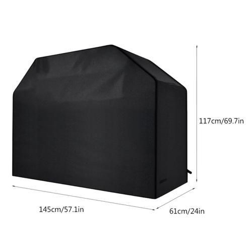 BBQ Grill Cover Waterproof Anti Dust Duty Patio Outdoor Garden Barbecue Cover Protective Case Grill Accessories
