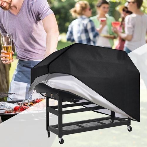 BBQ Grill Cover Waterproof Anti Dust Duty Patio Outdoor Garden Barbecue Cover Protective Case Grill Accessories