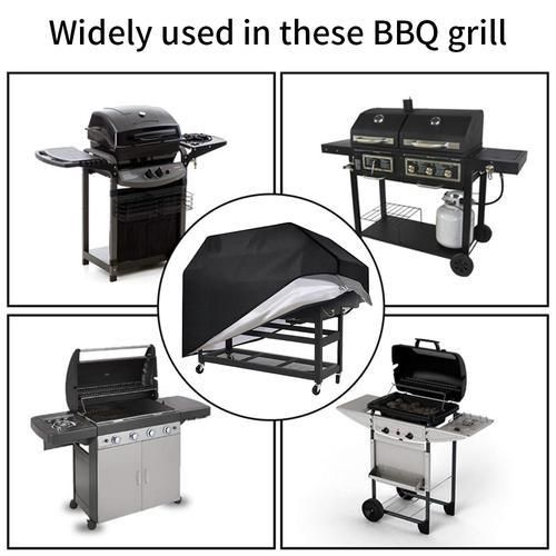 BBQ Grill Cover Waterproof Anti Dust Duty Patio Outdoor Garden Barbecue Cover Protective Case Grill Accessories