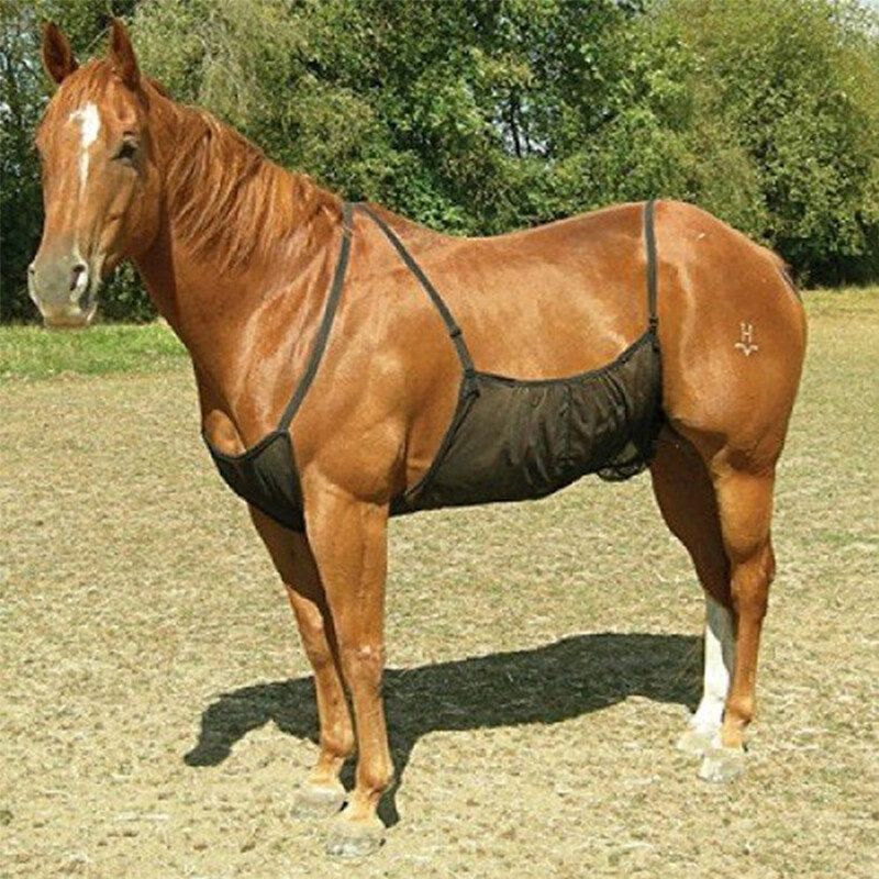 Horse Abdomen Outdoor Protective Case For Fly Adjustable Mosquito Repellent