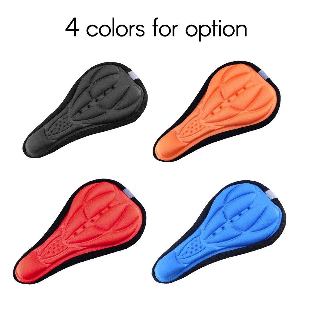 Bike Seat Covers Bicycle Sponge Cushion Cover Soft 3D High