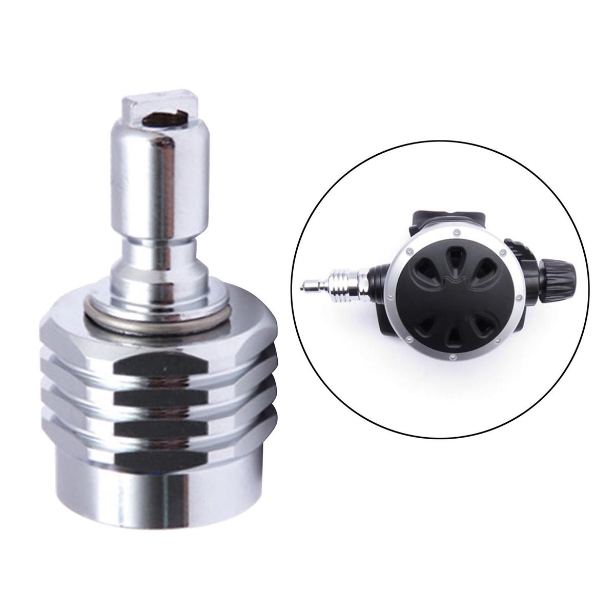 3x Scuba Connector Quick Connect Fitting Scuba Hose Connector
