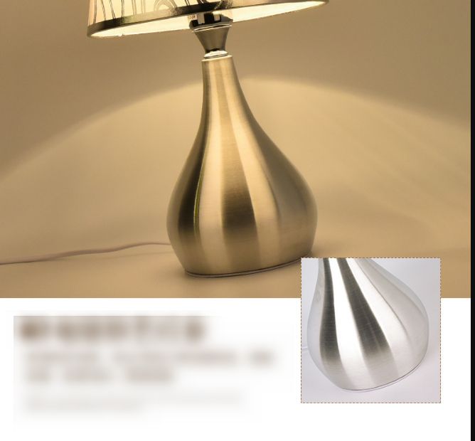 Luxury Minimalist Bedside Table Lamp/Table Light+ Bulb