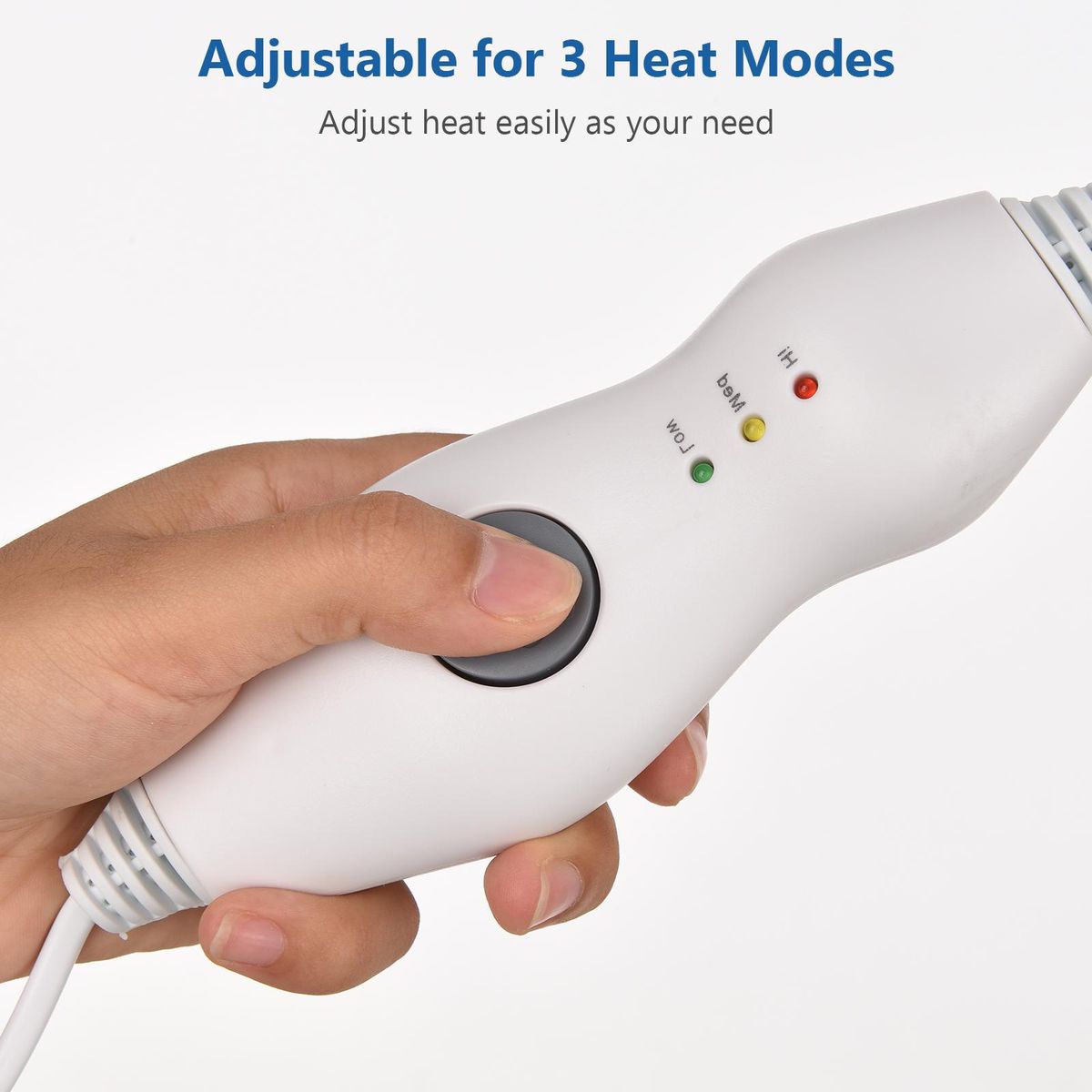 Heating Pad for Neck and Shoulder Pain Relief with 3 Heat Modes Auto Shut Off 12''x 24'' US Plug