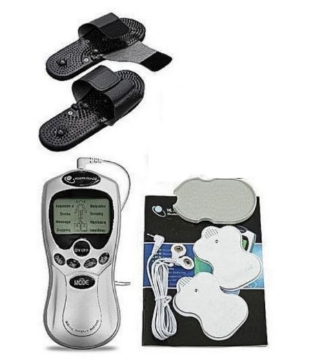 Electronic Digital Therapy Pulse Massage + Slippers Massager