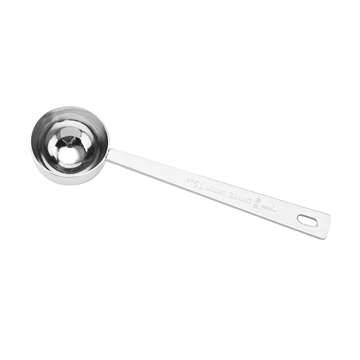 1530ML Sugar Measuring Scoop High Accuracy Coffee Scoop Silver
