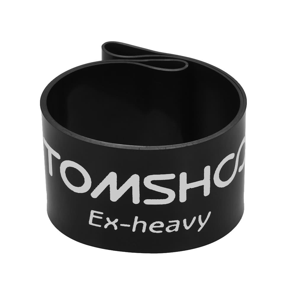 TOMSHOO Set Of 4 Exercise Resistance Loop Bands Latex Gym