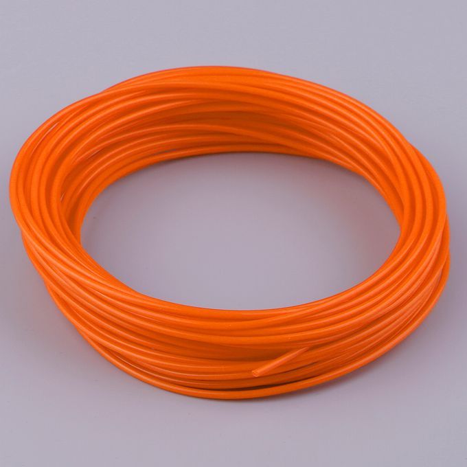 3D Printer Filament PLA 1.75mm High Quality No Impurities 10M Orange