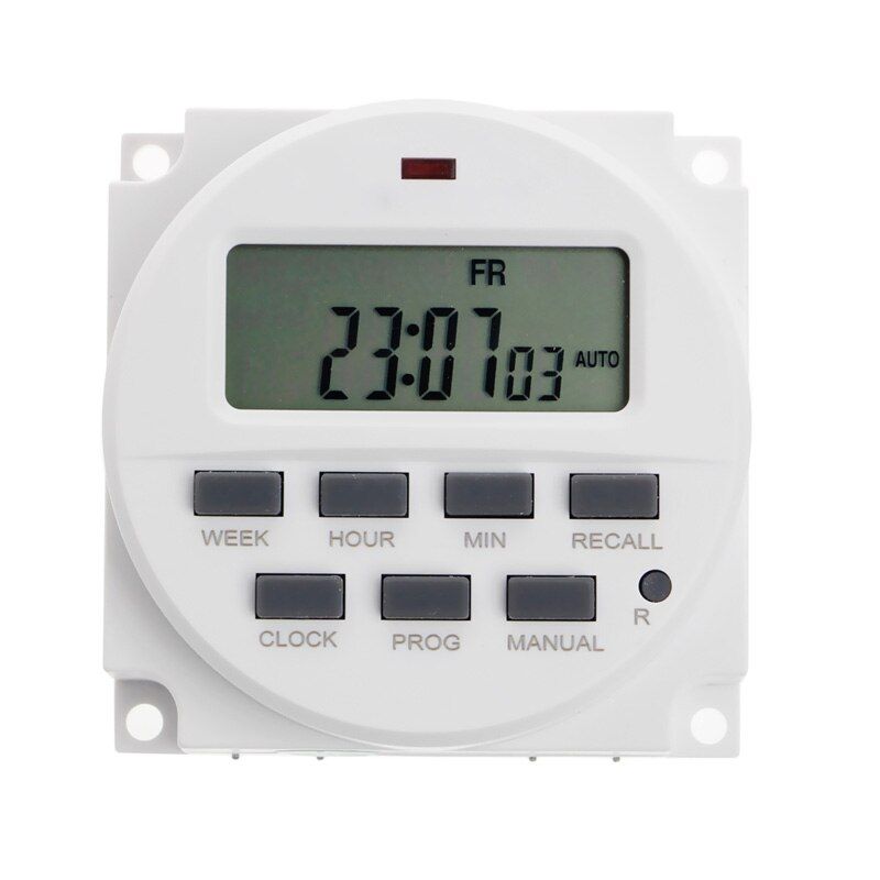 12v Dc Lcd Digital Timer Socket Sinotimer Sports Stopwatch