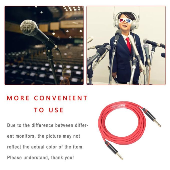 Male To Male Audio  Able Guitar B  Audio  Able Musi Al Audio  Able-red-5m