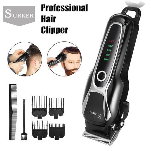 Professional LCD Display Home Barber Kit Trimmer