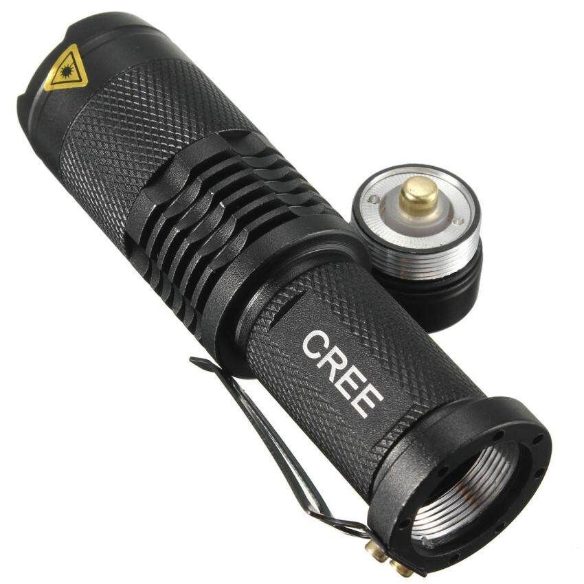 7Pcs Zoomable CREE XML T6 LED 18650 Flashlight Focus Torch Zoom Lamp Light 2200Lumen