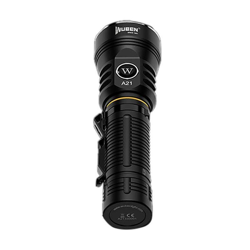 Wuben A21 XHP70 4200Lumens 6Modes Brightness Long-rang Portable LED Searching Flashlight