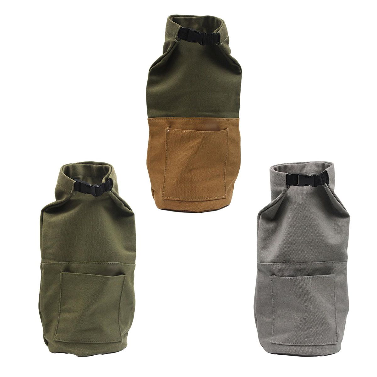 Camping Lantern Storage Bag Tent Light Storage Pouch Green
