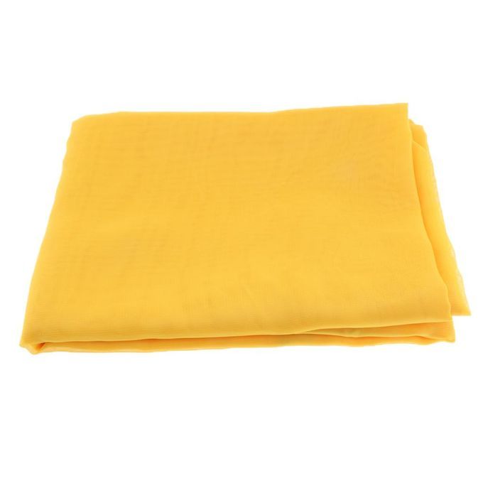 Belly Dance Chiffon Veil Shawl Scarf Sequins Hip Wrap Dancing Yellow