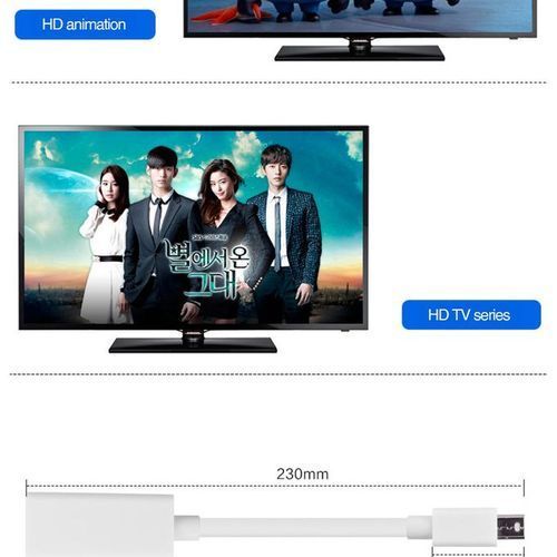 Mini DisplayPort To HDMI Adapter Mini DP Male To HDMI Female Thunderbolt 2.0 To HDMI Adapter For Apple MacBook Pro Air, Micro.soft Surface Pro 4 Pro 3, Google Chromebook, Monitor, Projector Etc.(White) BDZ