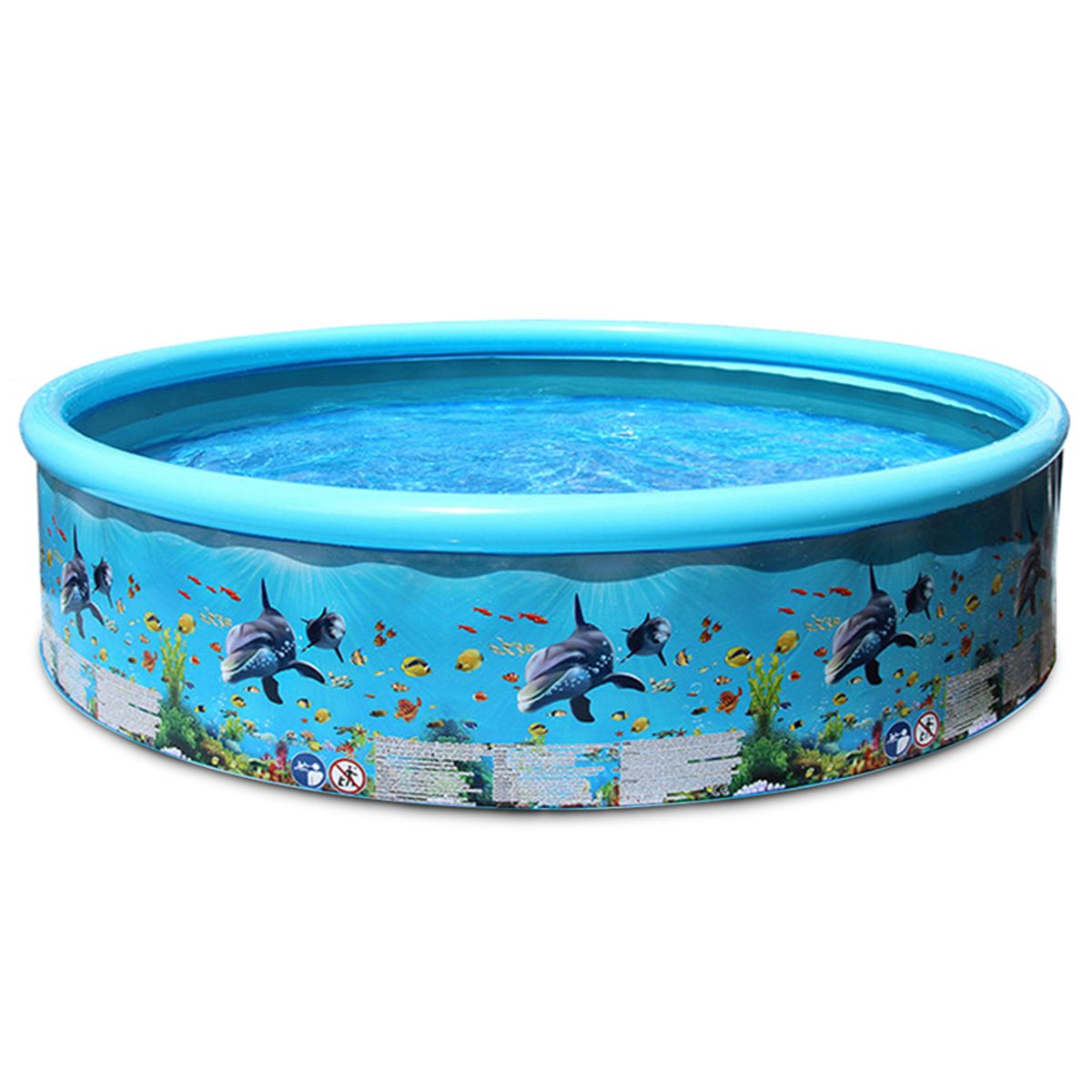 Portable Inflation-free Hard Plastic Swimming Pool Folding