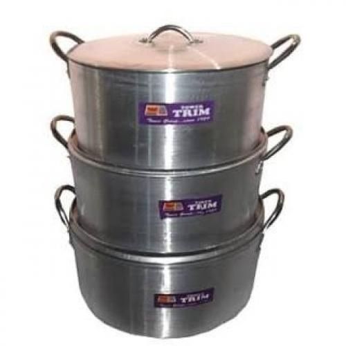 3  Big Size Tower Pots - 26, 28, 30cm