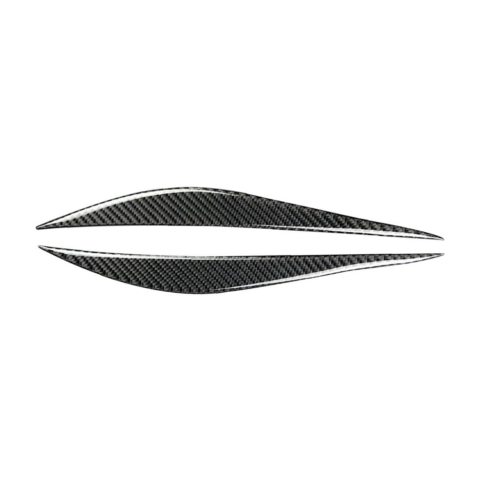 Carbon Fiber Headlights Eyebrows Eyelids For BMW F30 320i