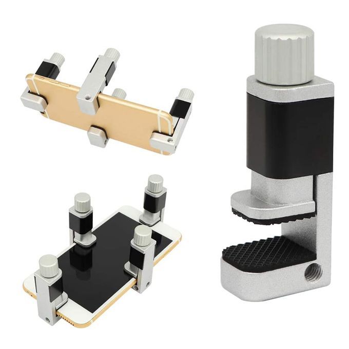 8Pcs Metal Clip Adjustable Clamp Phone Repair Tools LCD