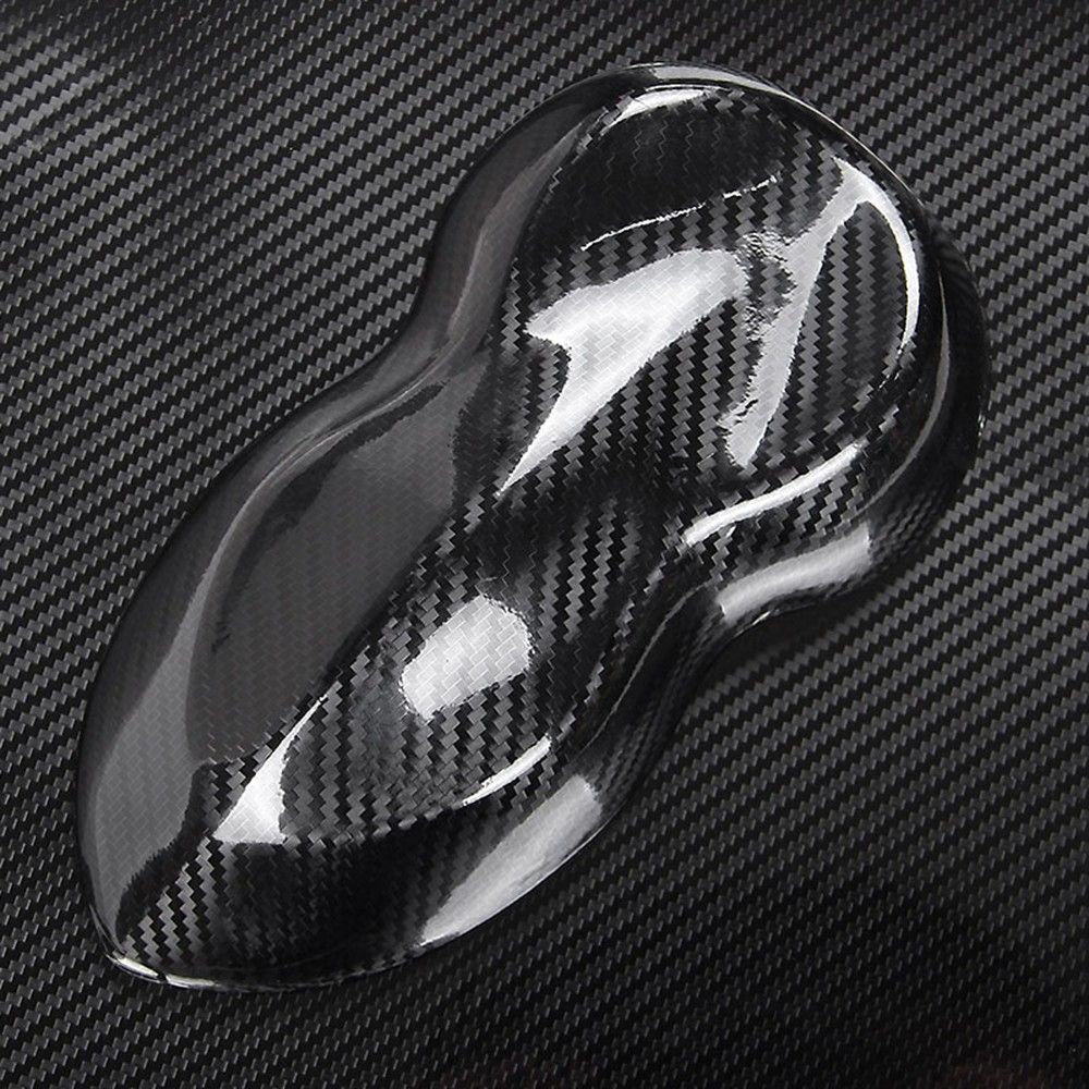 Black 5D Vinyl Film Carbon Fiber Car Wrap Film Carbon Fiber