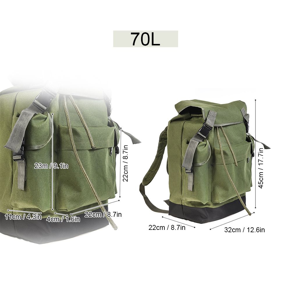 70L Large Capacity Multifunctional Bag With Drawstring