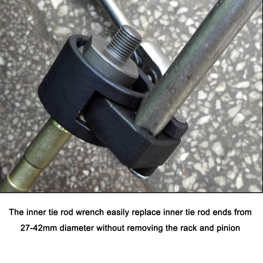 Multifunctional Car Truck Inner Tie Rod Wrench 27-42mm Universal Steering Rods Removal Tool