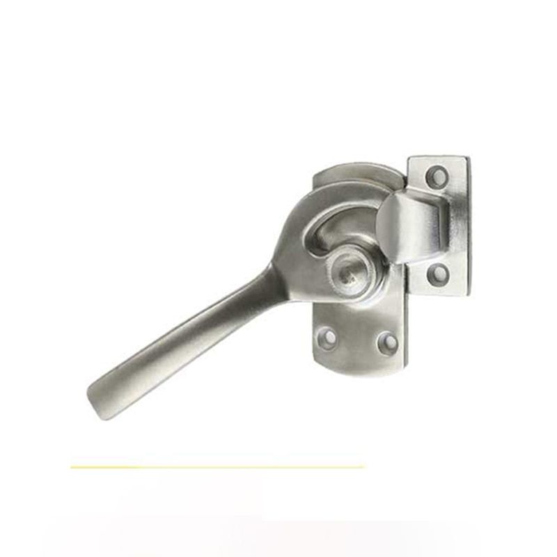 SS-19L-Stainless Steel Steel Oven Door Lock  Cabinet Sealing Handle Sealing Pressing Handle Painting Mechanical Flat Pressure Lock