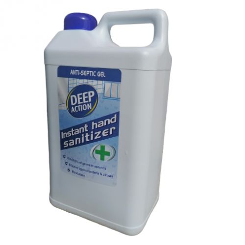Instant Hand Sanitizer (Kills 99.9% Germs In Seconds) 4000ml