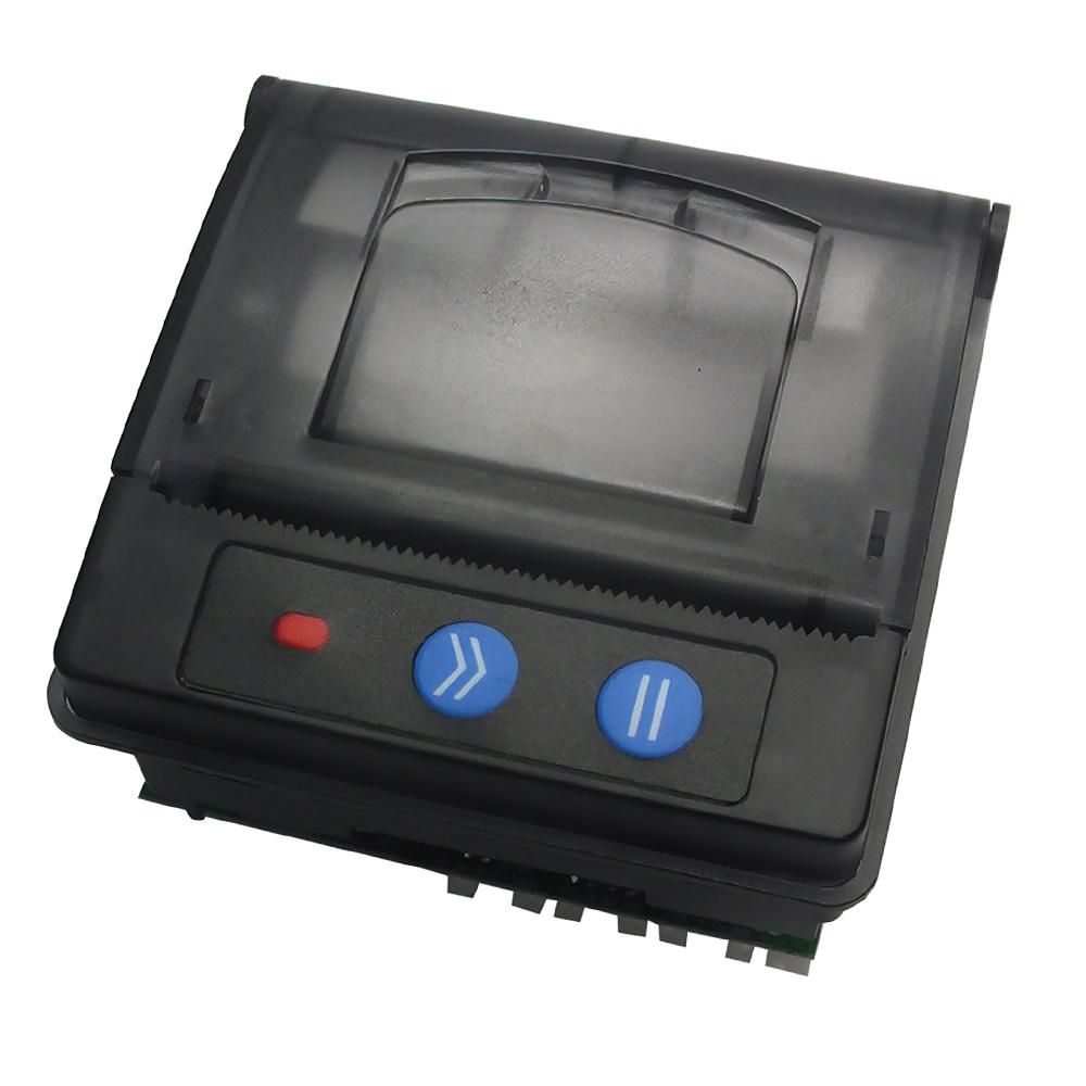 GOOJPRT QR203 Printer Module 58mm Low Noise Direct Thermal Printing Mini Panel Mobile Receipt Printer Serial Interface RS-232C TTL USB