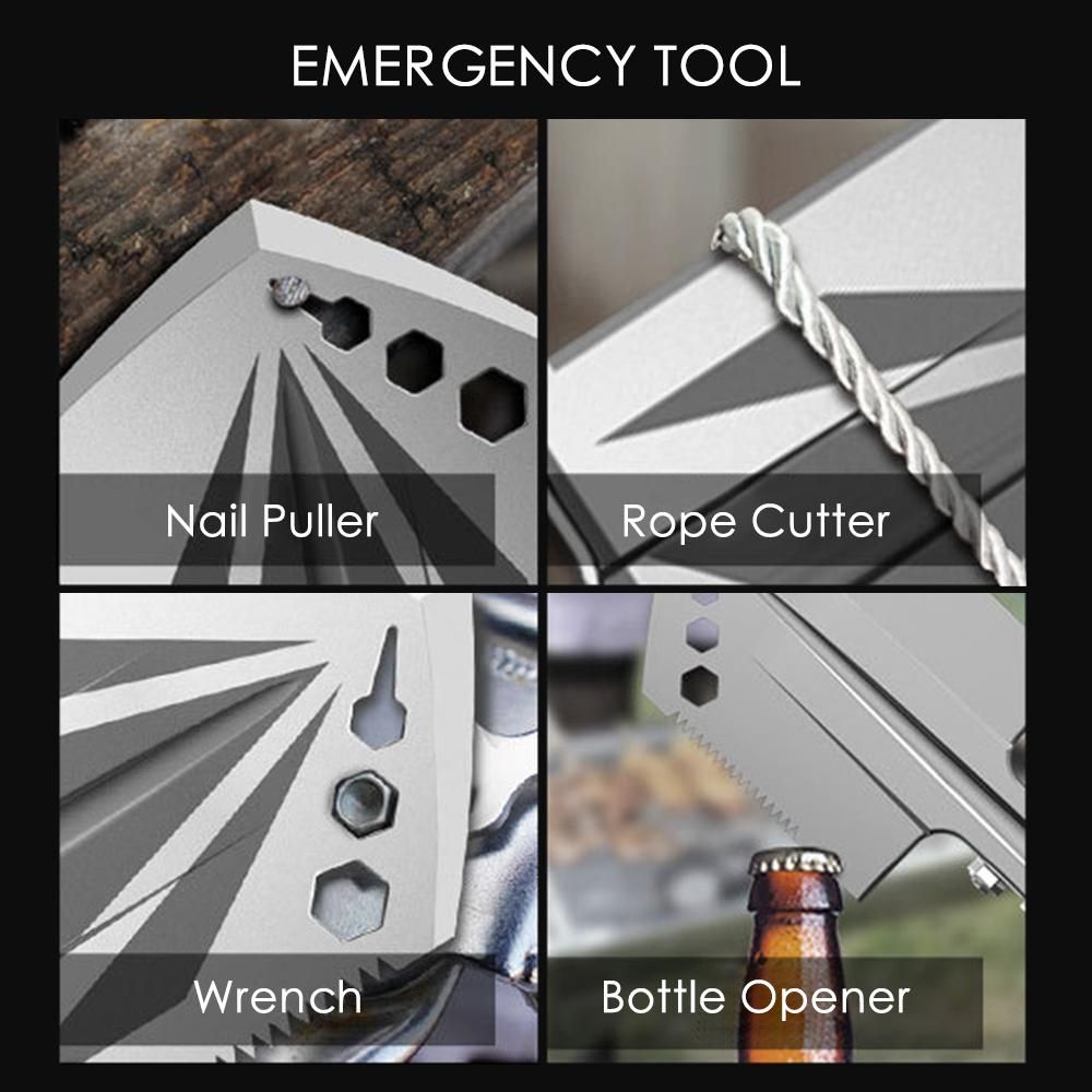 Camping Shovel Folding Gardening Shovel Outdoor Emergency Shovel Multi-functional Multi-tool