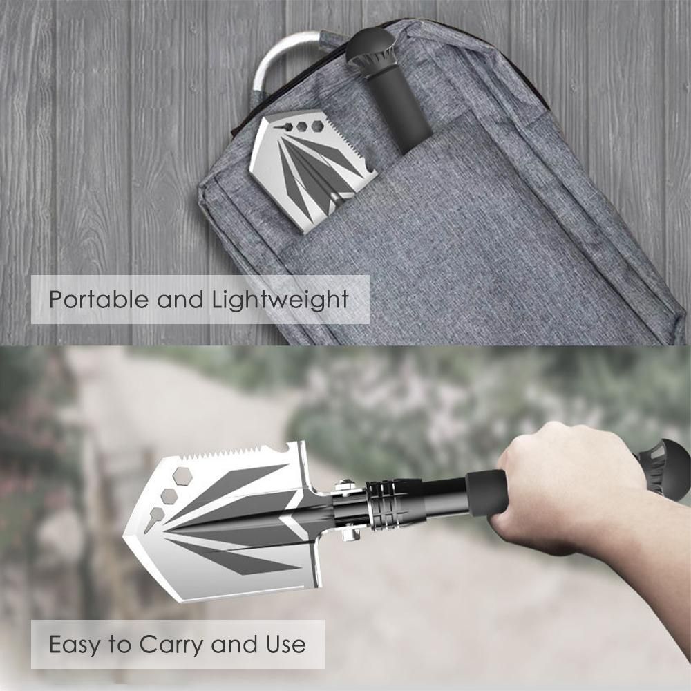 Camping Shovel Folding Gardening Shovel Outdoor Emergency Shovel Multi-functional Multi-tool