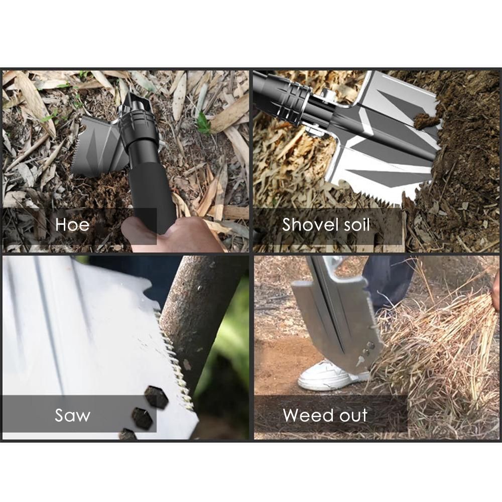 Camping Shovel Folding Gardening Shovel Outdoor Emergency Shovel Multi-functional Multi-tool