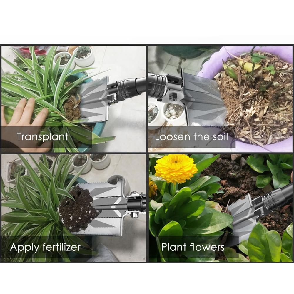 Camping Shovel Folding Gardening Shovel Outdoor Emergency Shovel Multi-functional Multi-tool