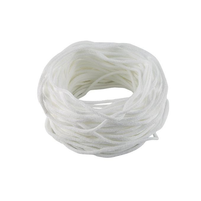 1 P S 3mm Round Elasti  Band Elasti  Rope Oil  Ore With Strap Elasti  Strap   Shoes And Hat Rope  Ir Le  Enter-white-20m