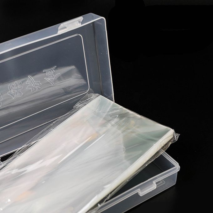 100Pcs Clear Paper Money Holder Album Banknotes Paper Souvenirs
